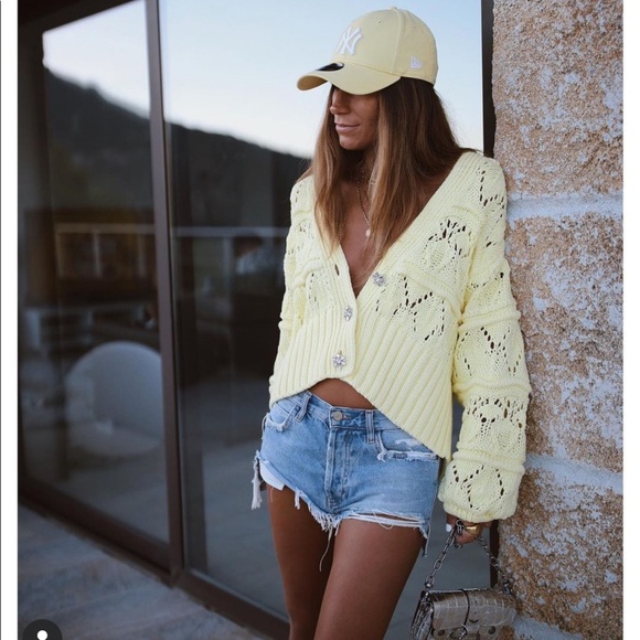 Zara jeweled buttons cardigan bloggers fav… - Picture 9 of 16